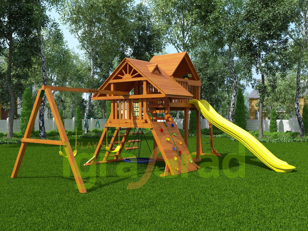 Детская игровая площадка Igragrad Крепость Фани Deluxe плюс